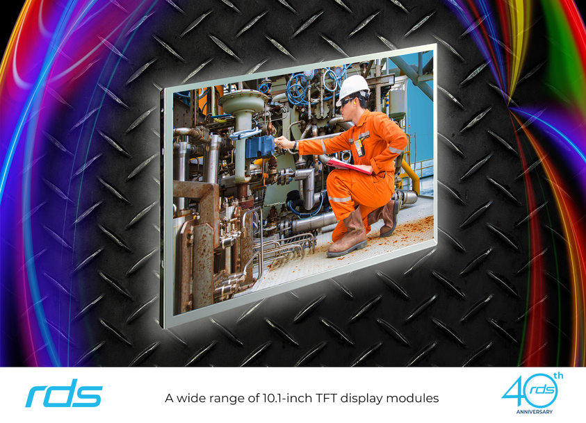 Industrial specification TFT displays provide excellent cost performance